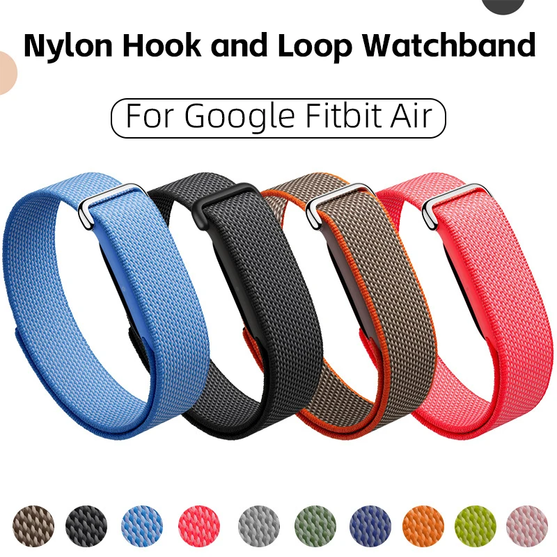 Applicable to Google Fitbit Air nylon outdoor sports watch strap. Officially matching nylon loop strap of Google Fitbit Air.