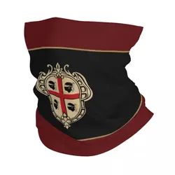 Vintage Sardinia Coat Of Arms Bandana Neck Warmer Men Women Winter Ski Tube Scarf Gaiter Italy Sardegna Patriotic Face Cover