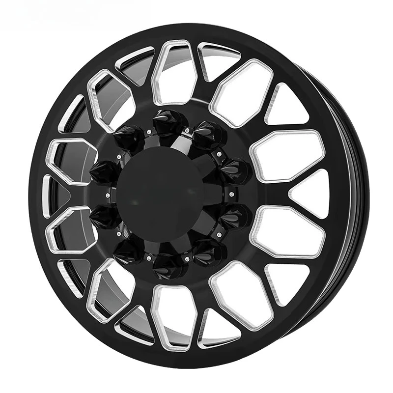 Forged Black Chrome Polish Color Off-road Deep Dish for Car Wheels 20 22 24 26 28 30 Inch