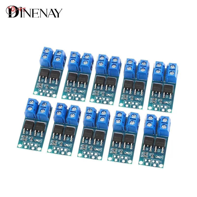 10PCS 15A 400W MOS FET Trigger Schalter Stick Modul DC 5V-36V PWM Regler Bedienfeld motor Control Board
