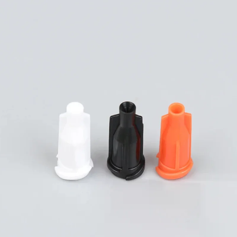 100Pcs Dispensing Needle Sealing Plugs Syringe Tips Caps Injector Dispenser Needle Cover Accessories