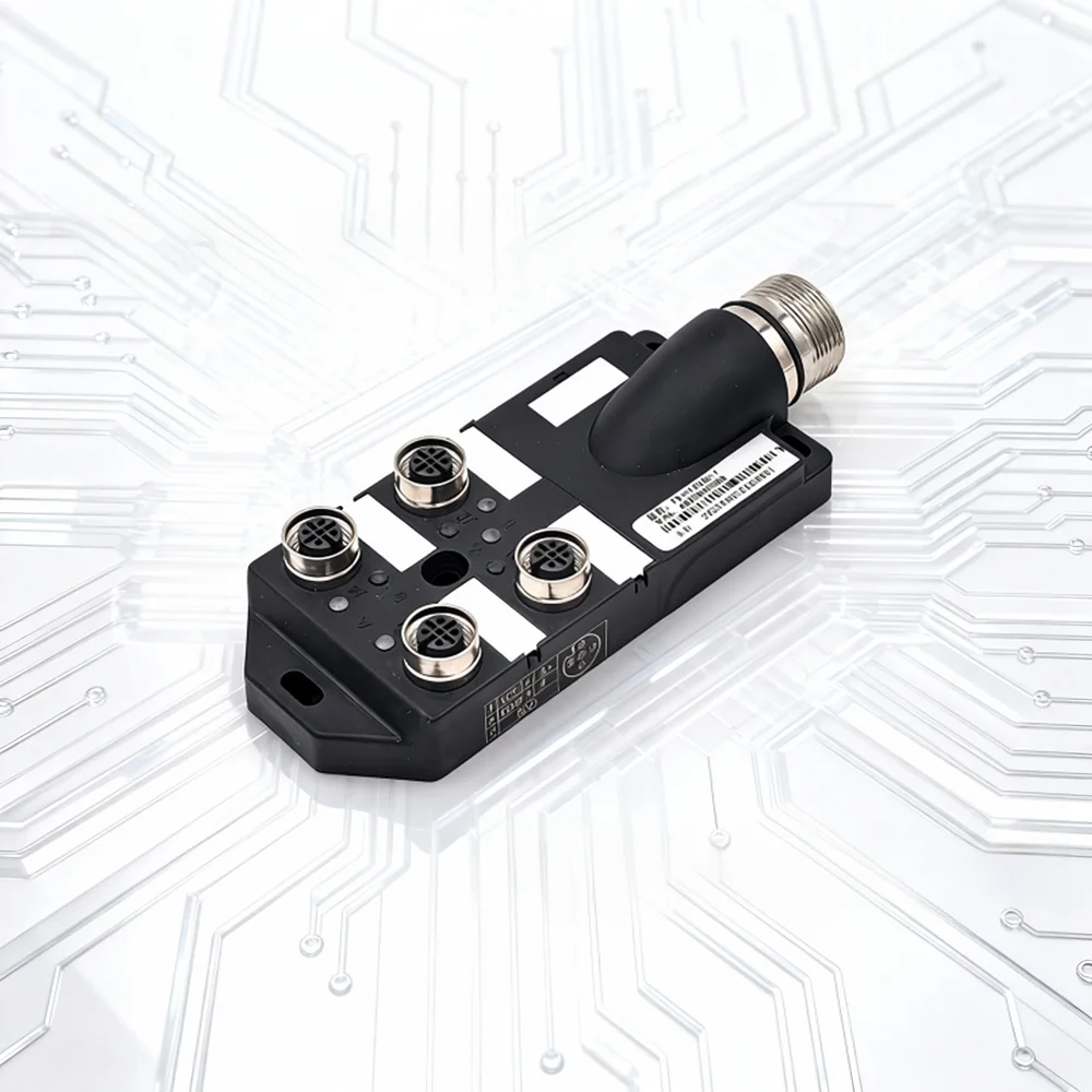 Industrial Master Module Modbus TCP RTU RS485 4 Independent RFID Ports for PLC Automation Heavy Load High Precision Hard Wearing