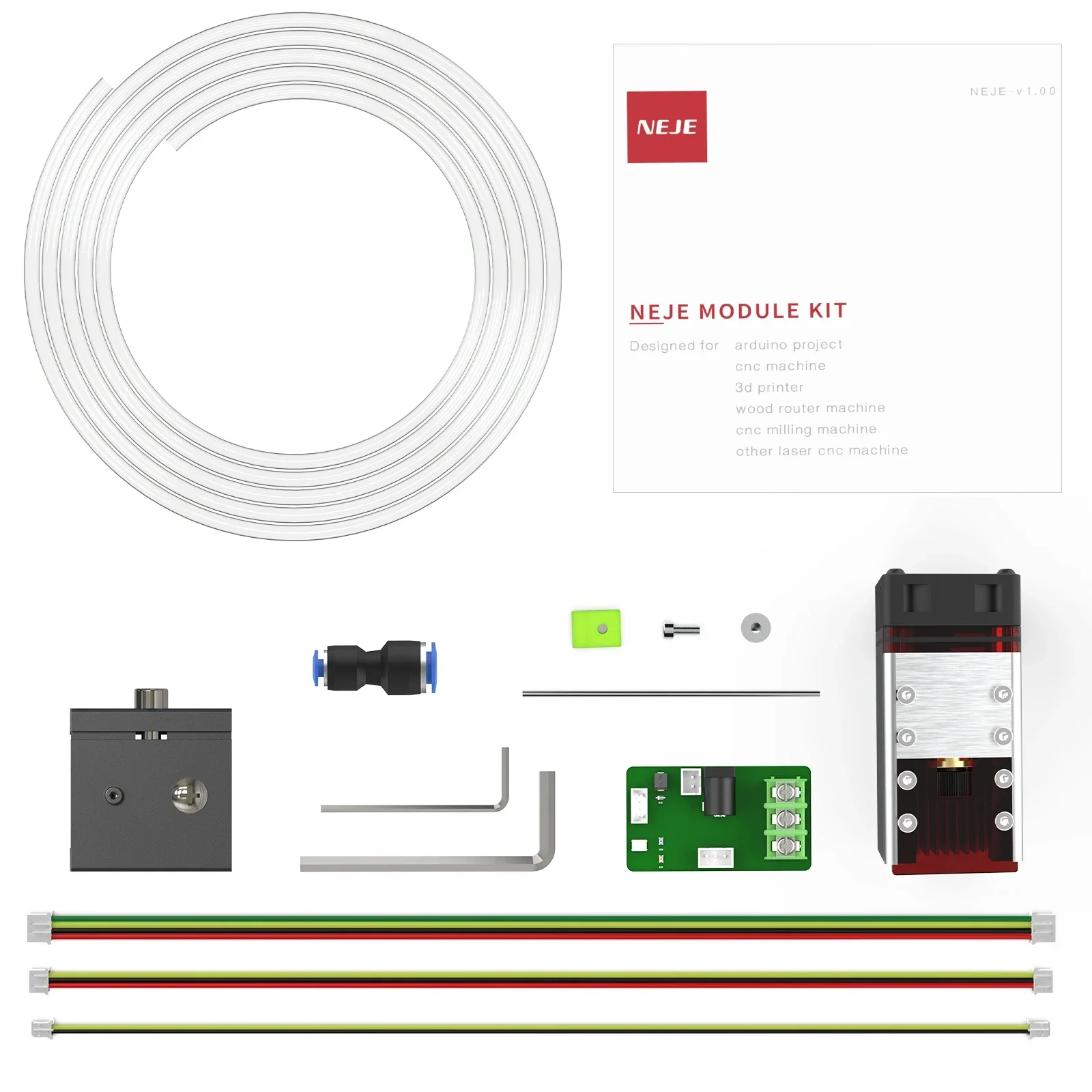 

Hot Sale NEJE N40630 5.5W 440nm CNC Laser Engraving Module Kit Engraver Head