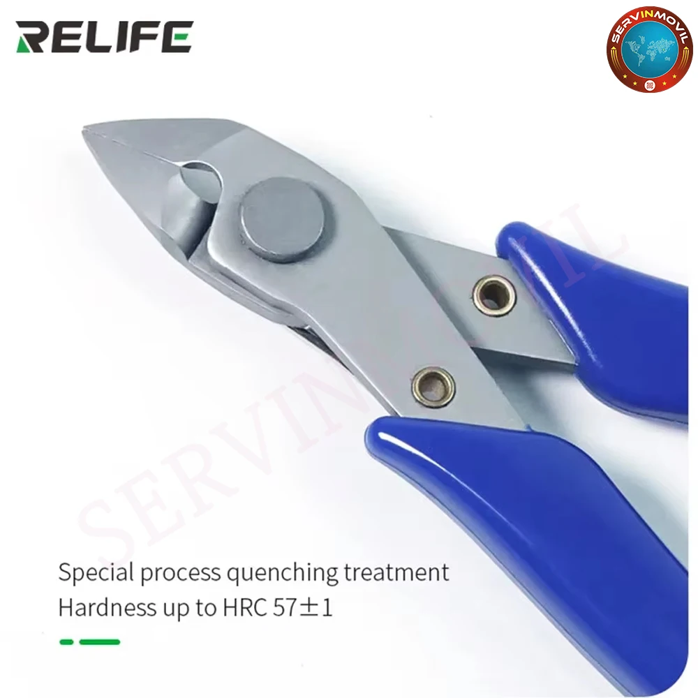 RELIFE RL-0001 Pinza diagonale Pinza per taglio cavi elettronici ad alta durezza e precisione Taglierina per cavi per riparazione telefono