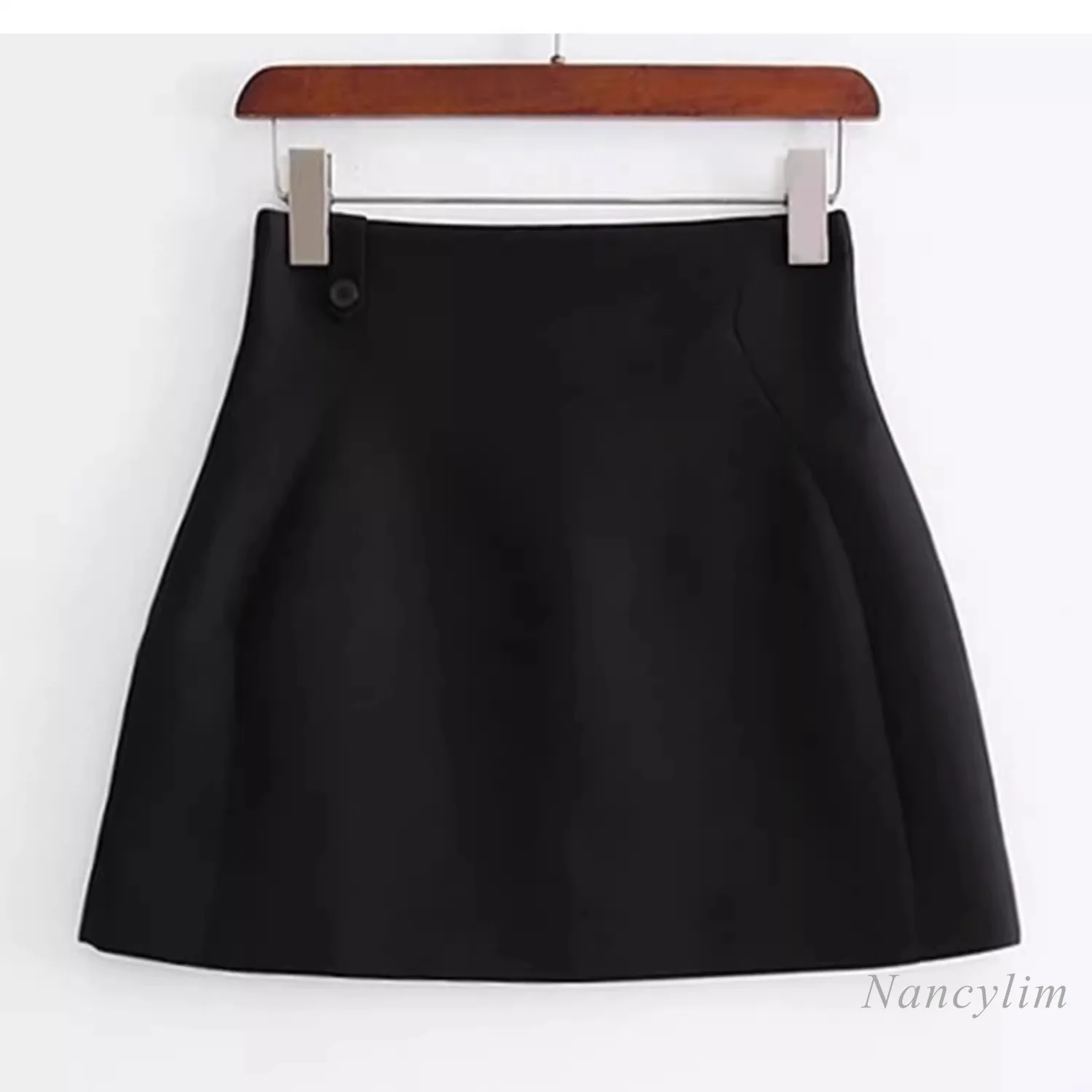 Commuting Temperament High Waist Slim Short Skirt Hip-wrapped Versatile Bud A-shaped Skirt Summer New Women's Culottes 2025