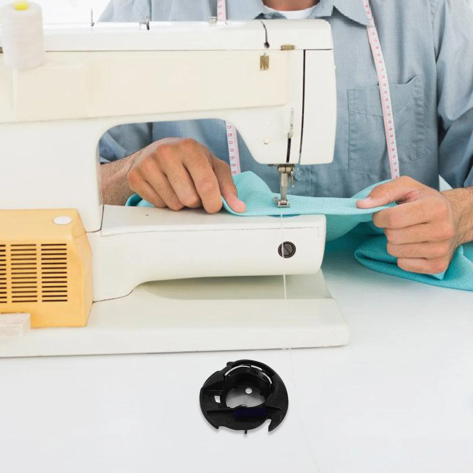 علبة بكرة معدنية بديلة متوافقة مع ملحق ماكينة الخياطة Xc3152221 لضبط الخياطة الموثوقة وفعالة #4