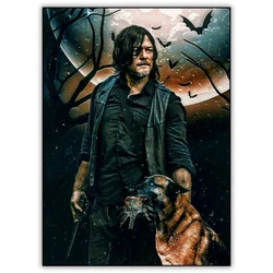 Kit pittura diamante Walking Dead Daryl Picture Wall Picture 5D fai da te diamante ricamo punto croce mosaico Sticker Home Decor