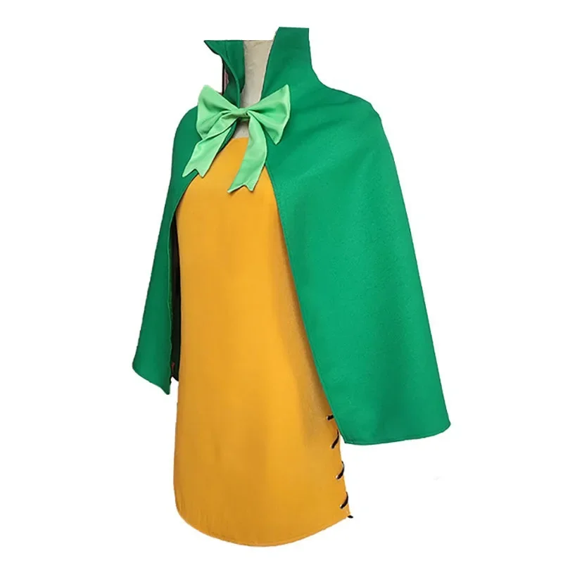 애니메이션 당근 코스프레 코스튬 캡틴 변장 풀 세트, 성인 원피스 가발, 할로윈 카니발 파티 의상, 역할 놀이