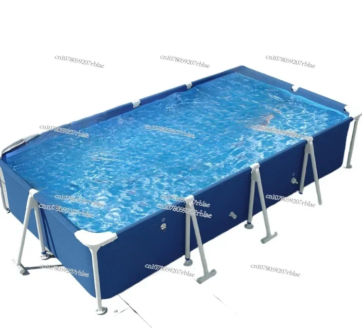 Foldable Pool Frame: Spacious, No-Pump Inflatable Playpen for Kids - Ideal for Indoor & Outdoor Fun and Easy To Store!