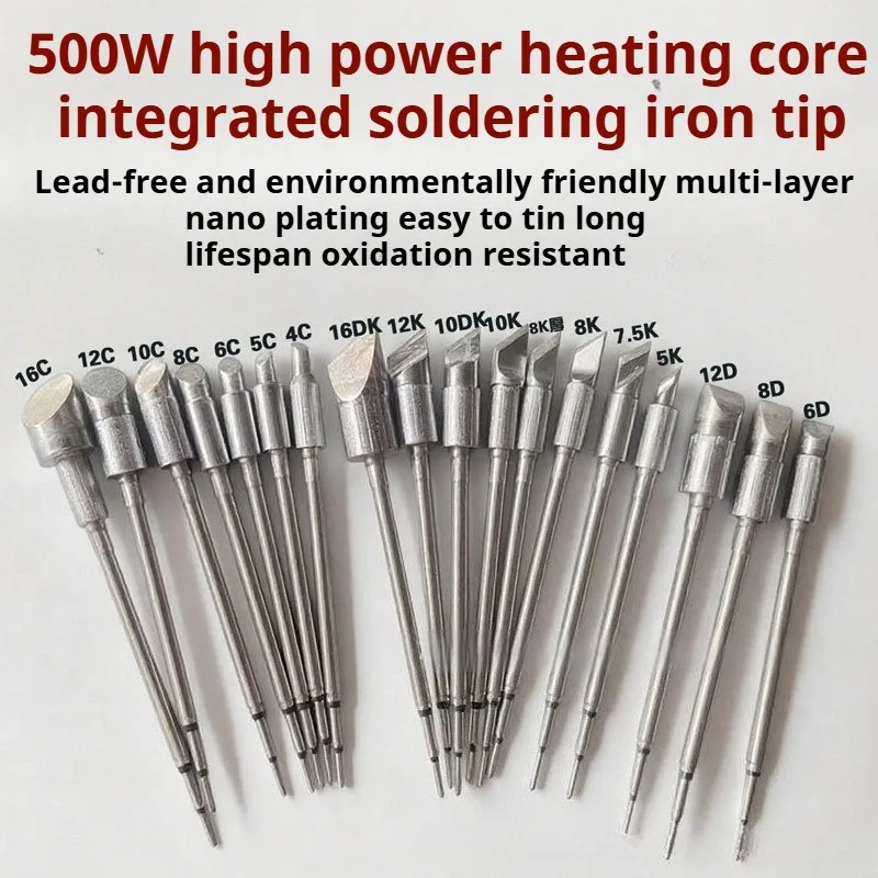 Replaceable Soldering Iron Tip Long-Lasting K Type BC470 Soldering Station Professional High Precision Durable Welding Tool