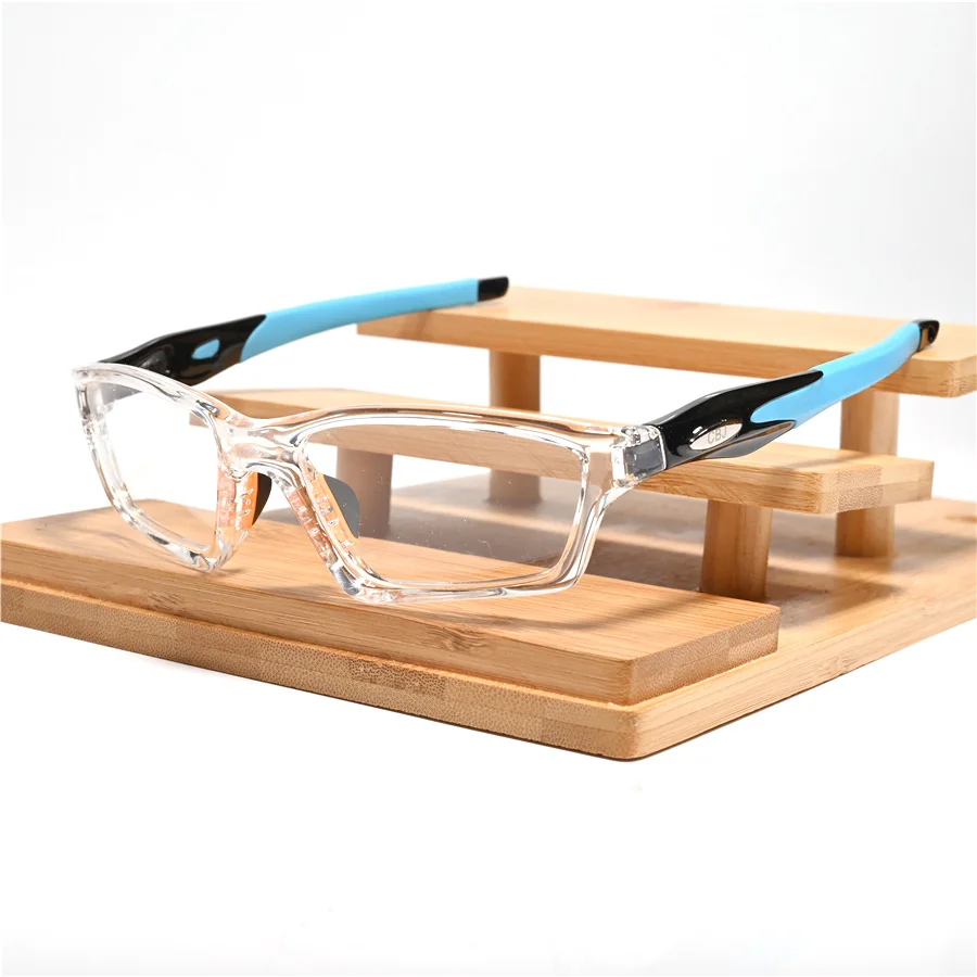 

Cubojue Transparent Sport Glasses Frame Male Women TR90 Eyeglasses Men Spectacles for Prescription Eyewear Myopia Sunglasses