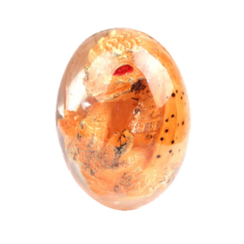 TKOH-Lava-estatua de resina de huevo de dragón, escultura de huevos de dinosaurio ornamental, recuerdo de piedras preciosas, colección de decoración del hogar, regalo para niños duradero