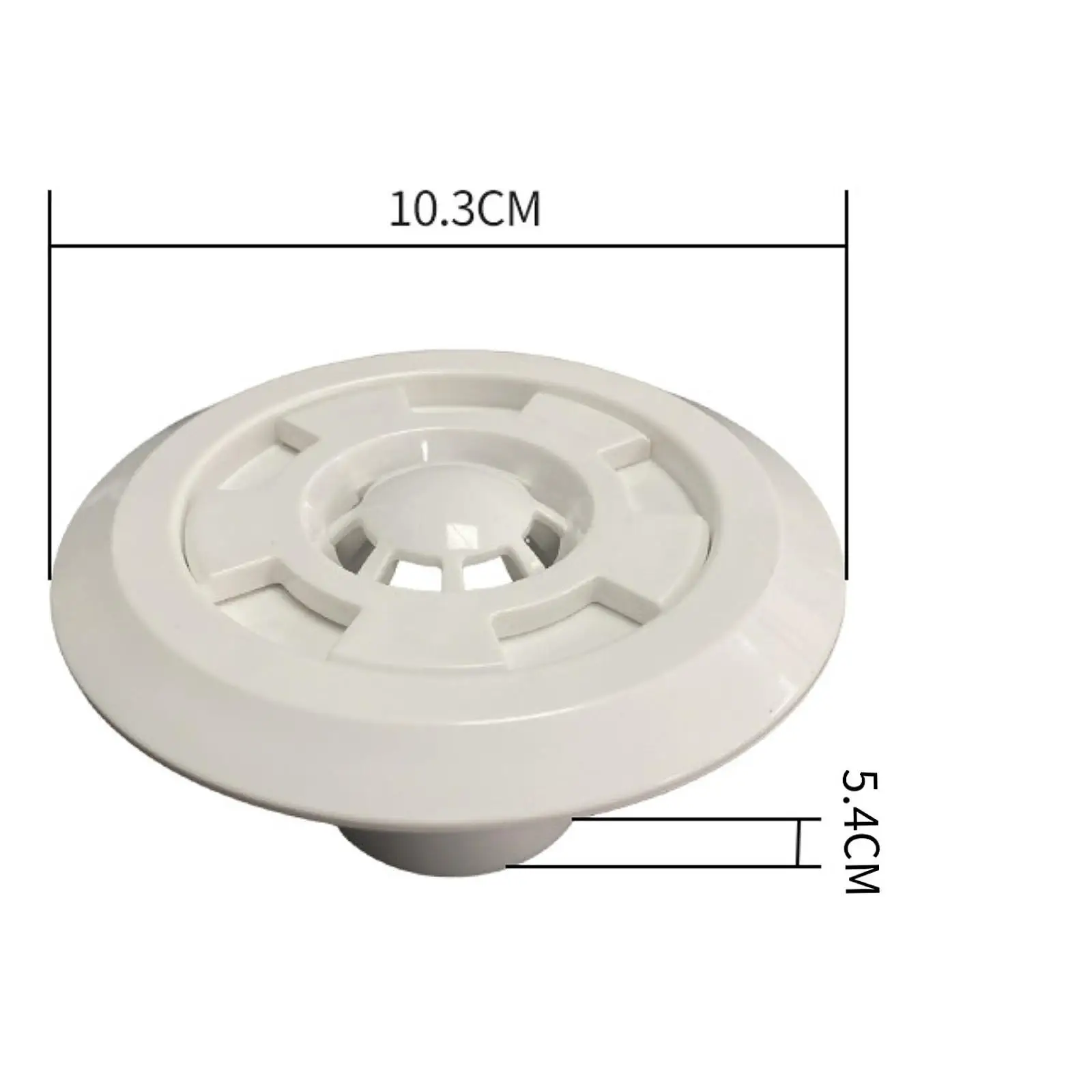 Pool Main Floor Drain ABS Water Outlet Cover Replacement Easy Install for Swimming Pool Floor Protector