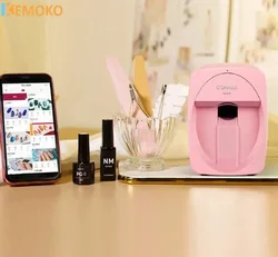 3D Portable Painted Nail Printer Machine Intelligent Automatic Printing Celebrity Home Nail Machine Artifact With Cartridge DIY