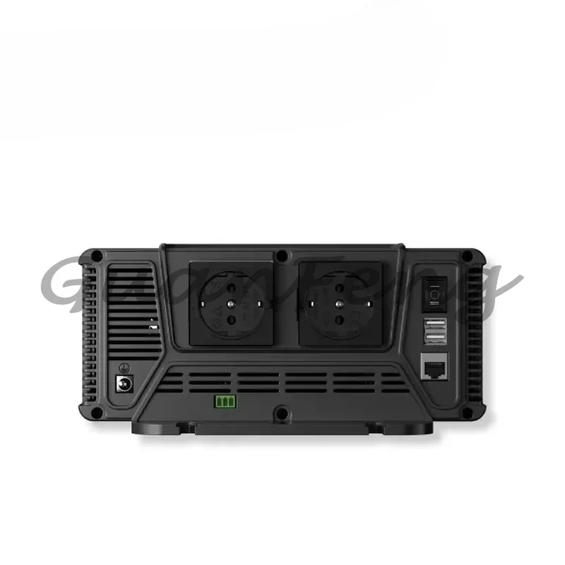 1200W Pure Sine Wave Inverter, DC 12V to AC 230V Power Converter with Digital Display for Off-Grid Power Supply