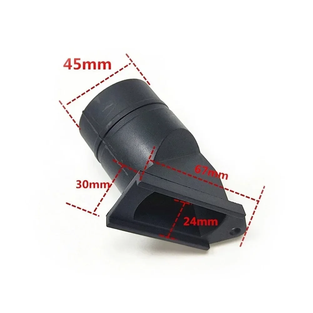 Imagem -05 - Anti-poeira Tampa do Bolsa Conector Ash Outlet Coleta de Poeira Bolsa para 255 Miter Saw Belt Sander Alumínio Serrar Máquina Peças