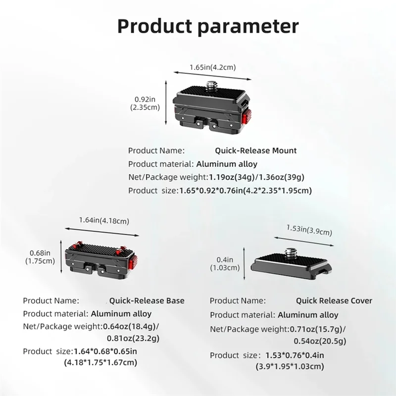 Heißer-Für Insta360 Ace Pro2 Metall Quick Release Dock X4 Magnetische Adapter Basis Obere Abdeckung Zubehör