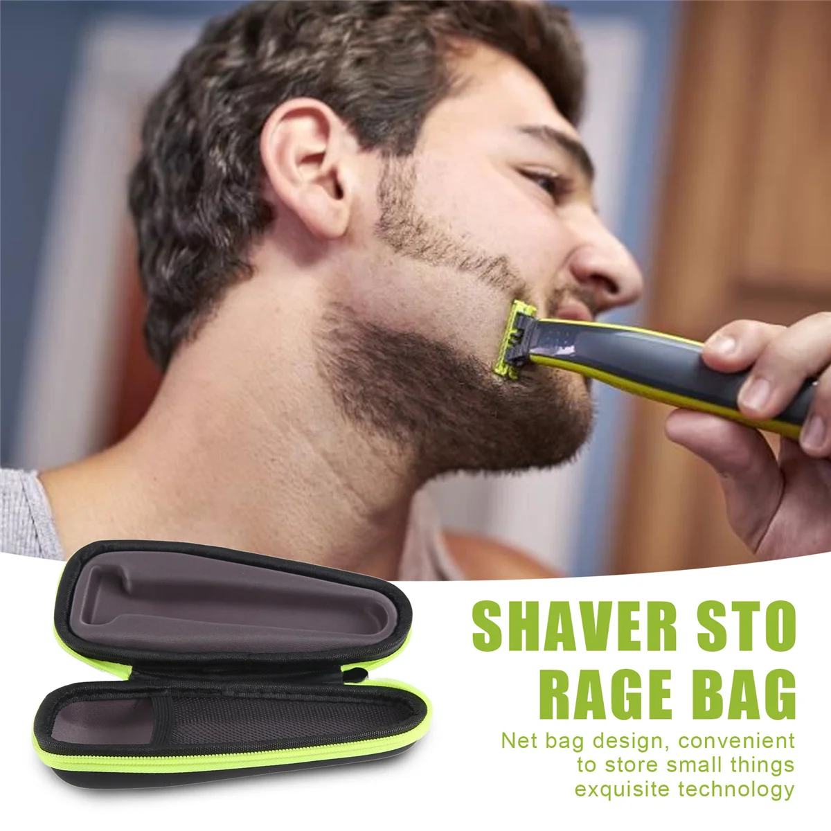 

Новинка для бритвы Philips OneBlade QP2530/2520, сумка для хранения, жесткая коробка, портативный дорожный чехол для бритвы с одним лезвием