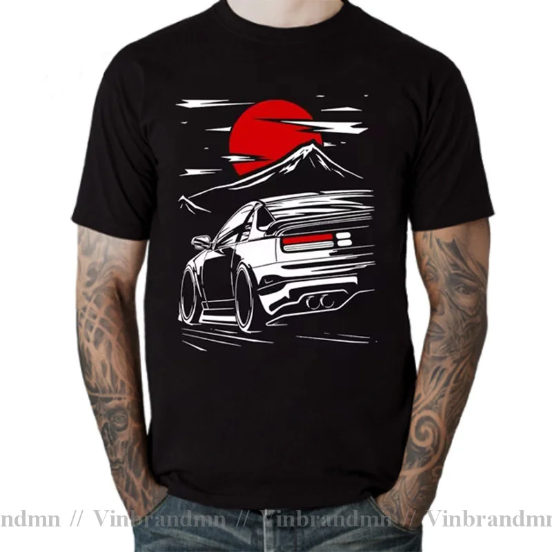 Fashion Custom T-shirts men Leisure Classic Racing Car 300zx Z32 Fairlady Z T shirt 2021 New Arrival Roadster Tee shirt