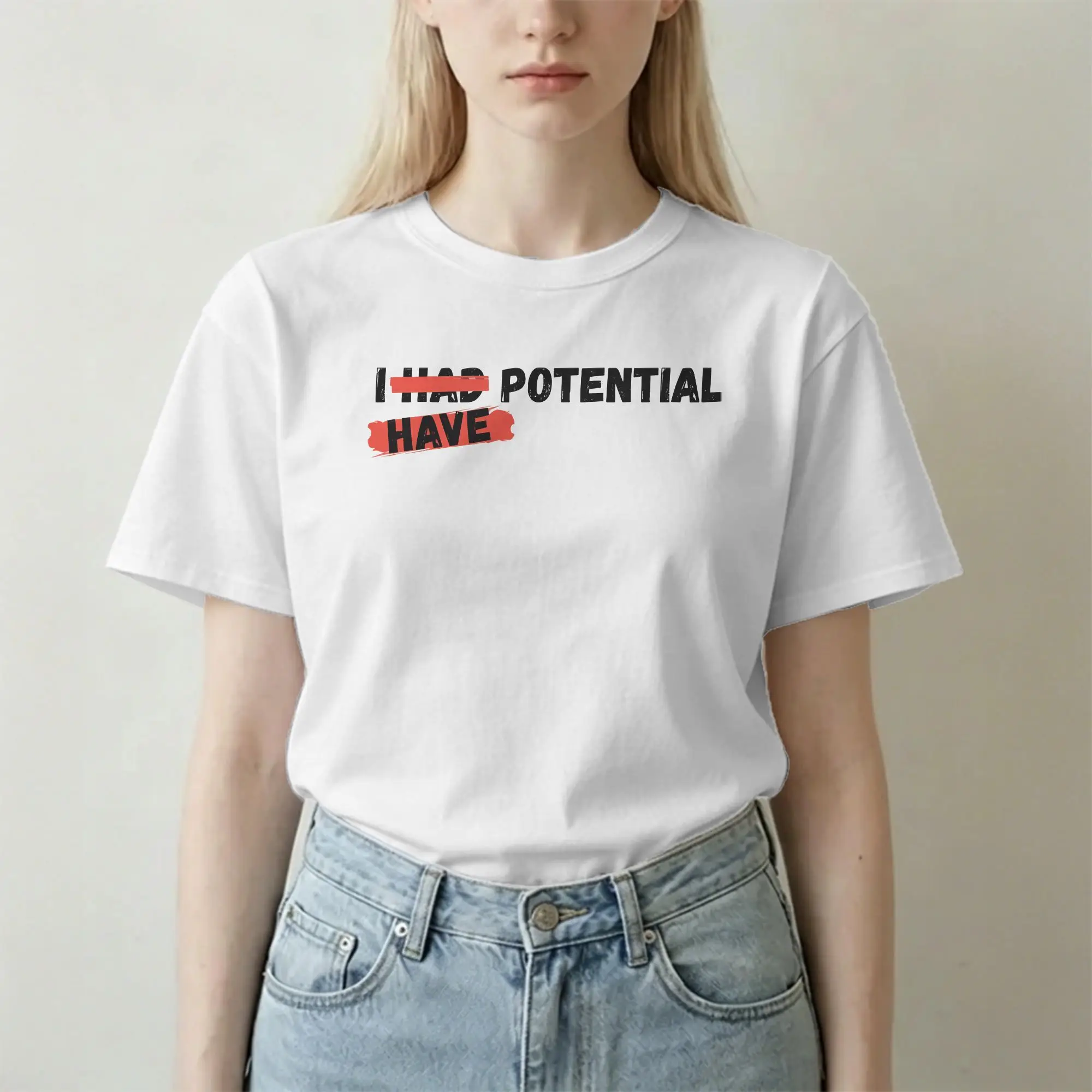 Men Women I Had Potential Project Hail Mary  T Shirt I Had Have Potential  100% Cotton Clothes Vintage Tee Shirt Unique T-Shirt