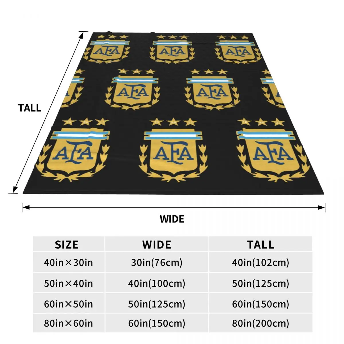 Ushuaia, Argentina Blanket Soft Warm Flannel Throw Blanket Bedding for Bed Travel Home Sofa
