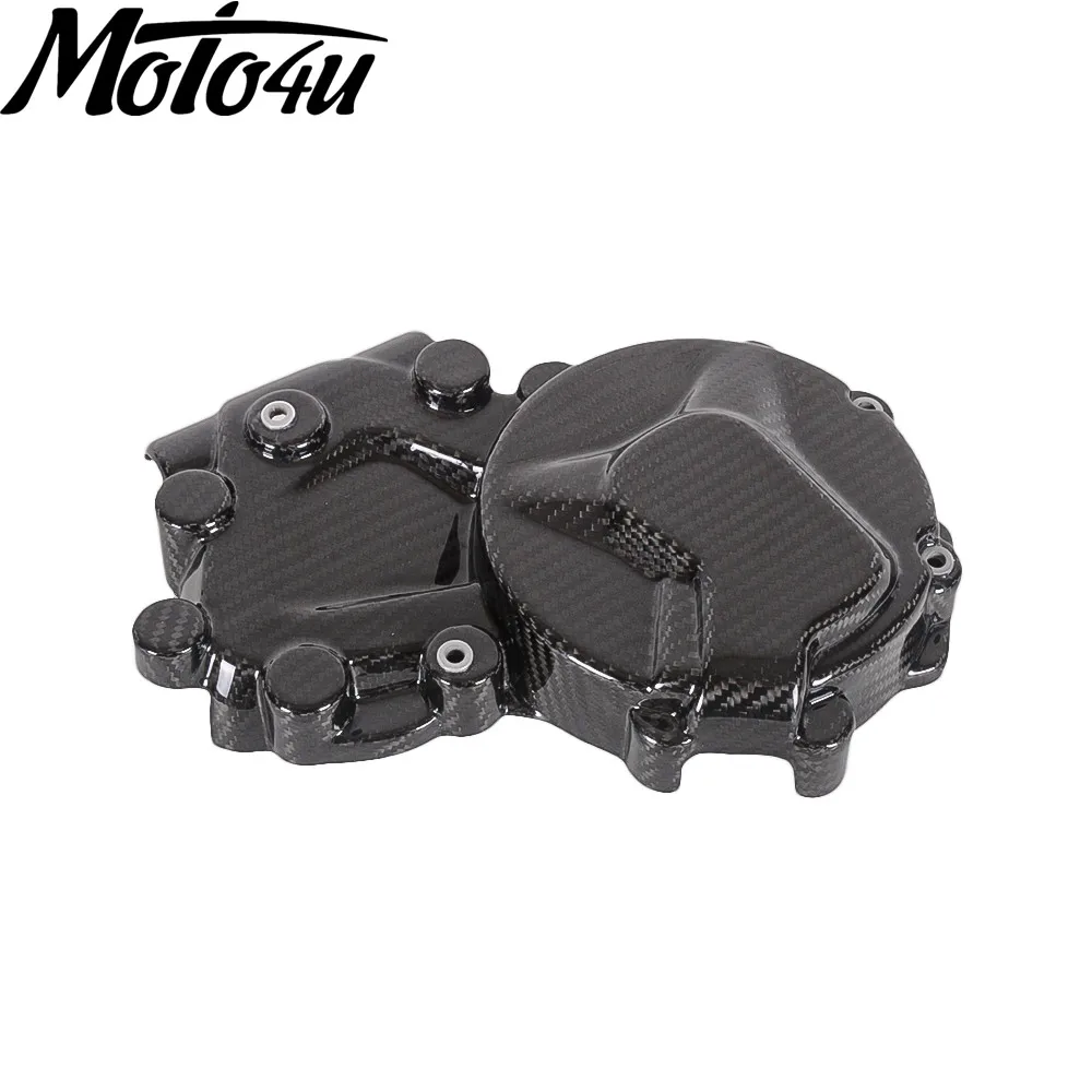 For BMW S1000RR S1000R Alternator Engine cover Full Carbon Fiber 100% Twill 2009 2010 2011 2012 2013 2014 2015 2016 2017 2018