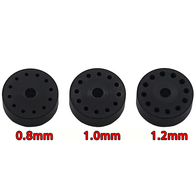 Hot Racing Damper Pistons 12mm 0.8/1.0/1.2mm Delrin for Losi Promoto-MX RC Motorcycle LOS06000
