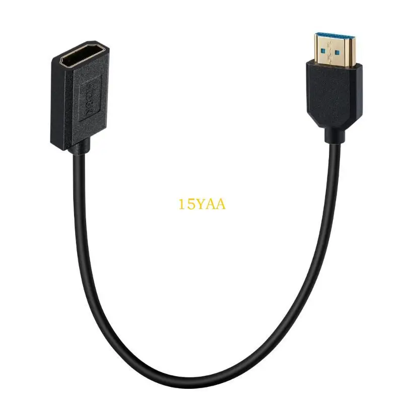 15YA 2.1 Cable video compatible con HDTV 48 Gbps Velocidad rápida 8K 60Hz Cable para tabletas HDTVS