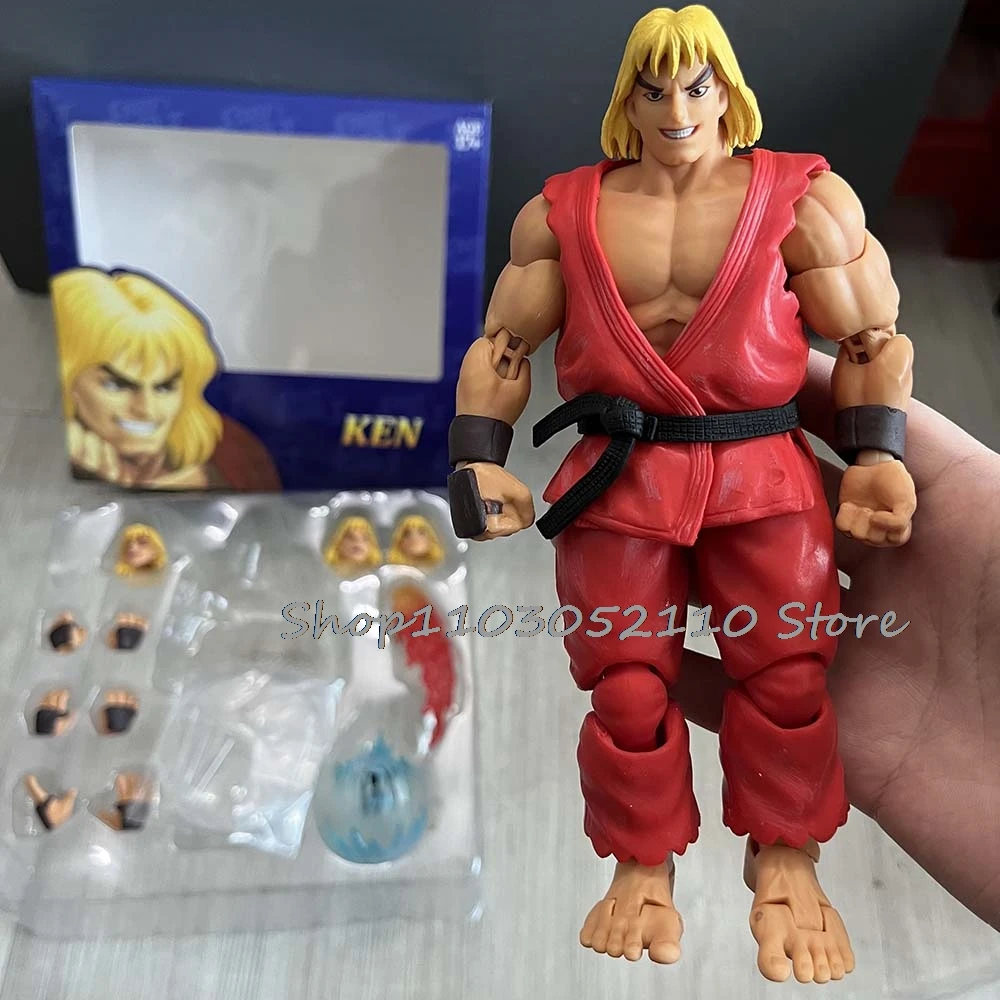 Figurka akcji ST Street Fighter Guile Ken Ryu Anime The Final Challengers Model Lalka Statua Ruchome Stawy Zabawki Filmowe Prezenty