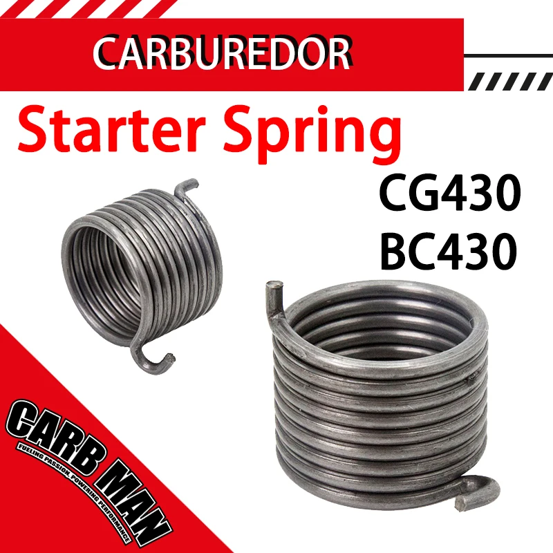

For Walbro CG430 CG520 BC430 BC520 40-5 44-5 43cc Chainsaw Recoil Spring Starter Pull Start Spring Recoil Pulley Starter Spring