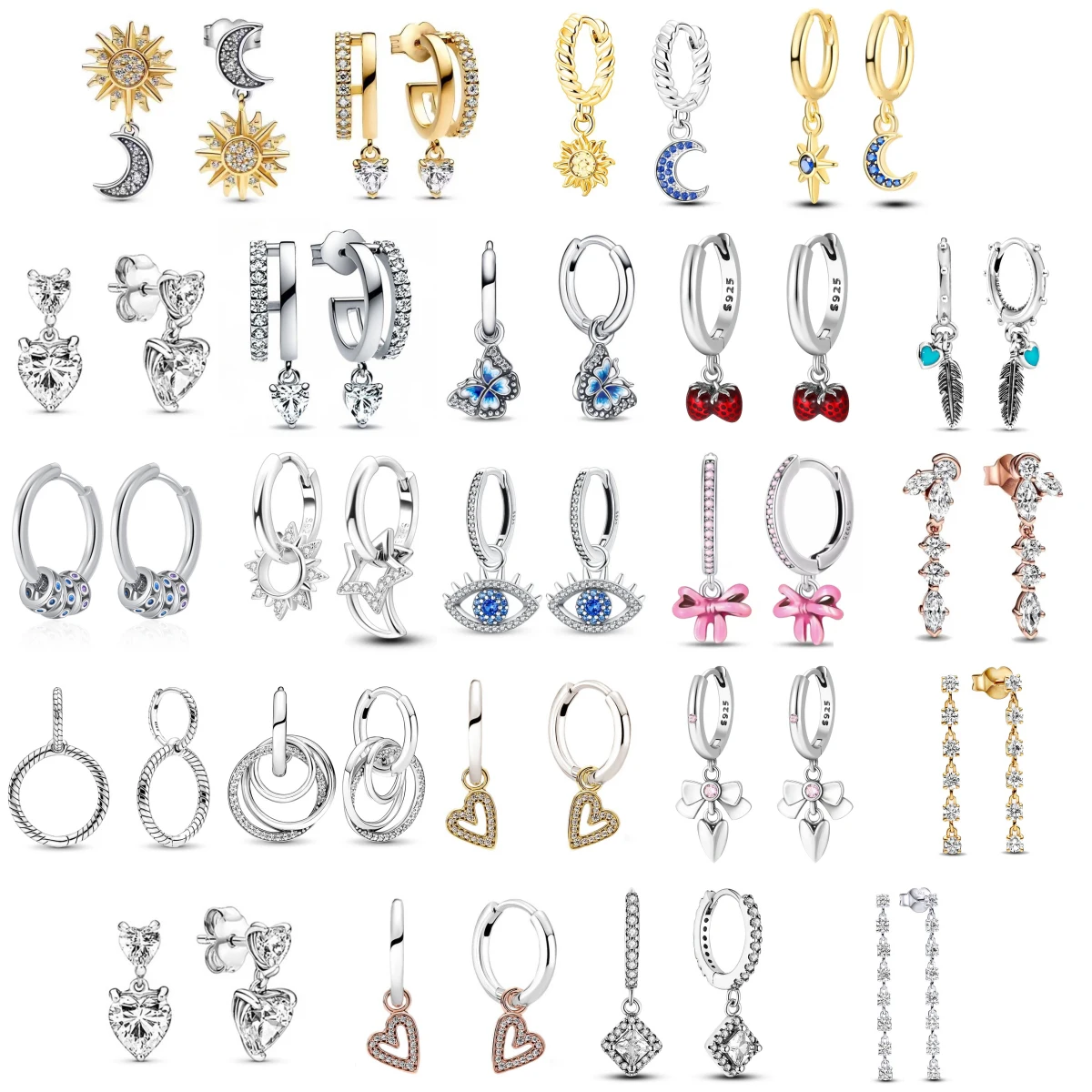 

Роскошные стильные сверкающие двойные серьги-кольца, ювелирные изделия для женщин, свидания, ночи, свадьбы и отпуска, вещи от 1 до $