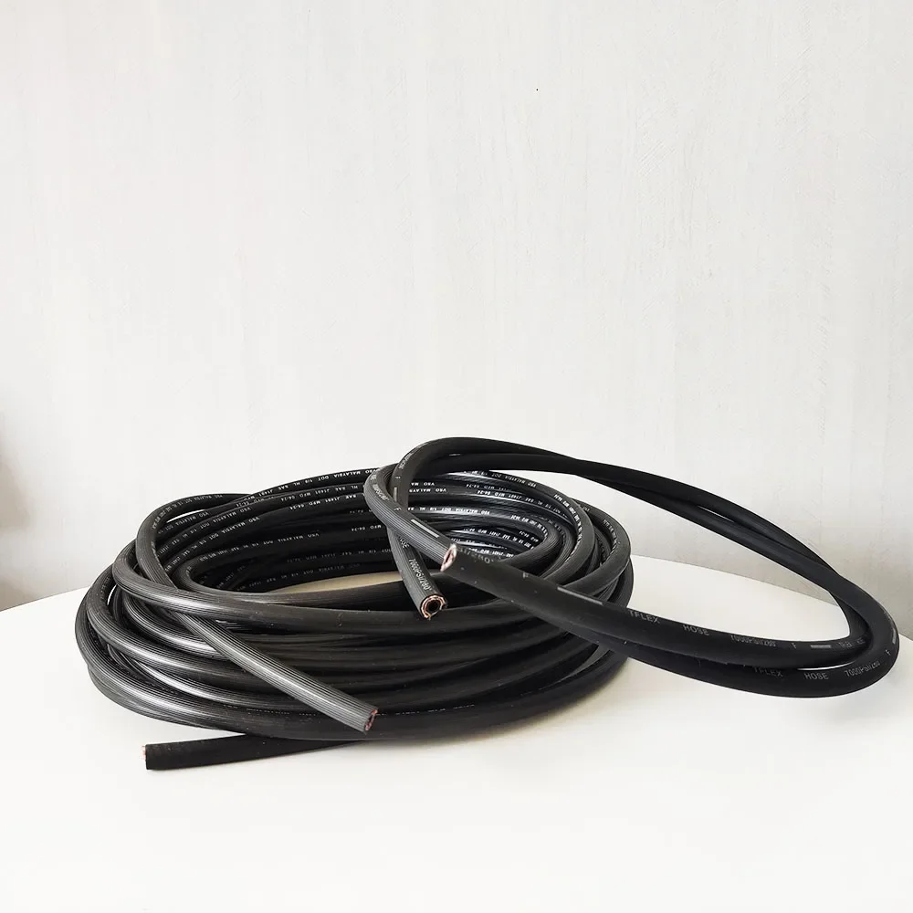 1M DOT Hydraulic Brake Hose High Pressure Auto Brake Pipe Hydraulic Rubber Hose Reinforced Conditioning Flexible Oil Line