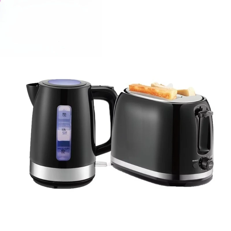 

Hot Deal Smart Electric Kettle & Toaster Set - 2200W Fast Boil, 1.7L Capacity, 7-Temp Toasting, Compact for Kitchen/Dorm