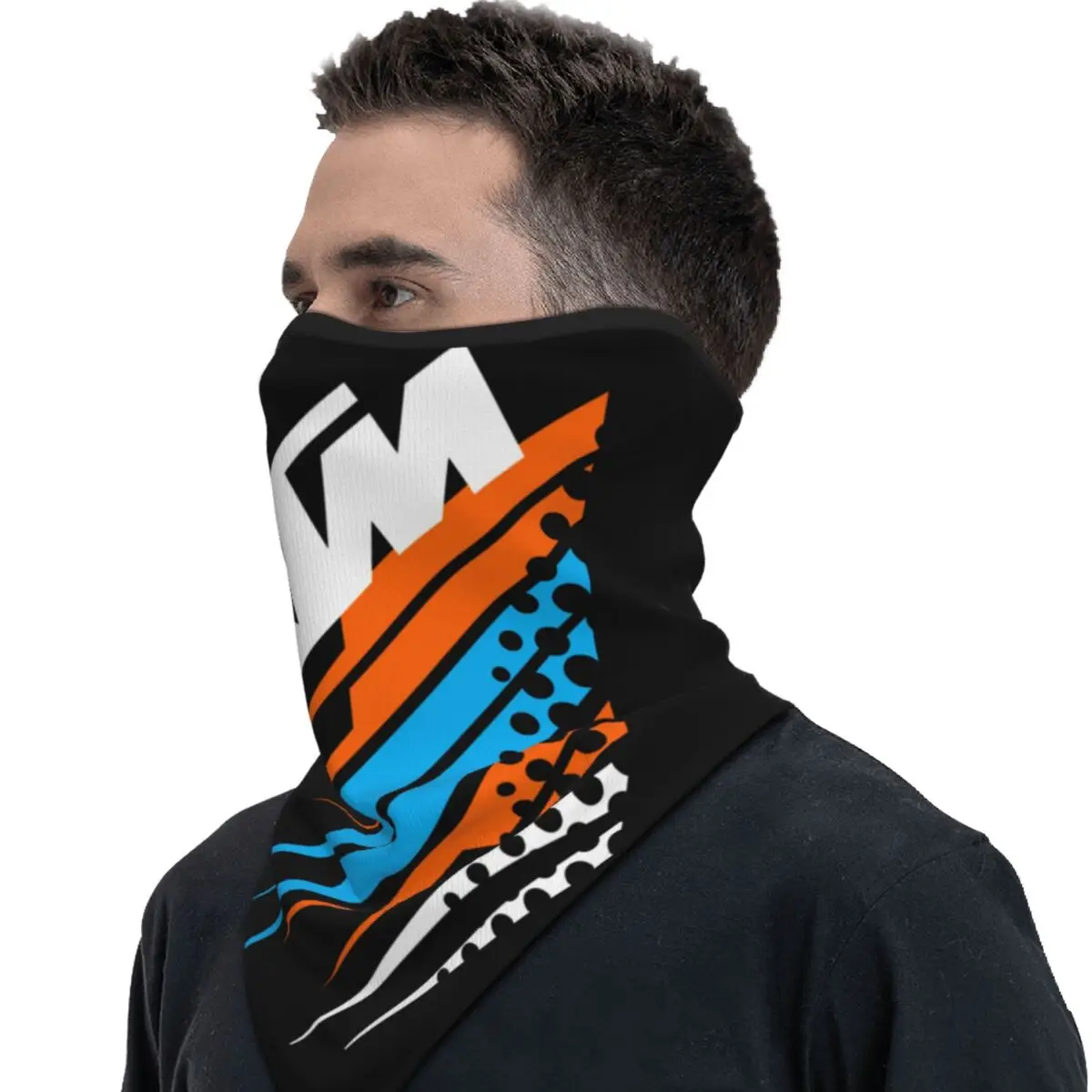 Ready To Race Motor Accessories Neck Gaiter Quick-Drying motorcycle Bandana Wrap Balaclavas Cycling Scarf For Outdoor Sports