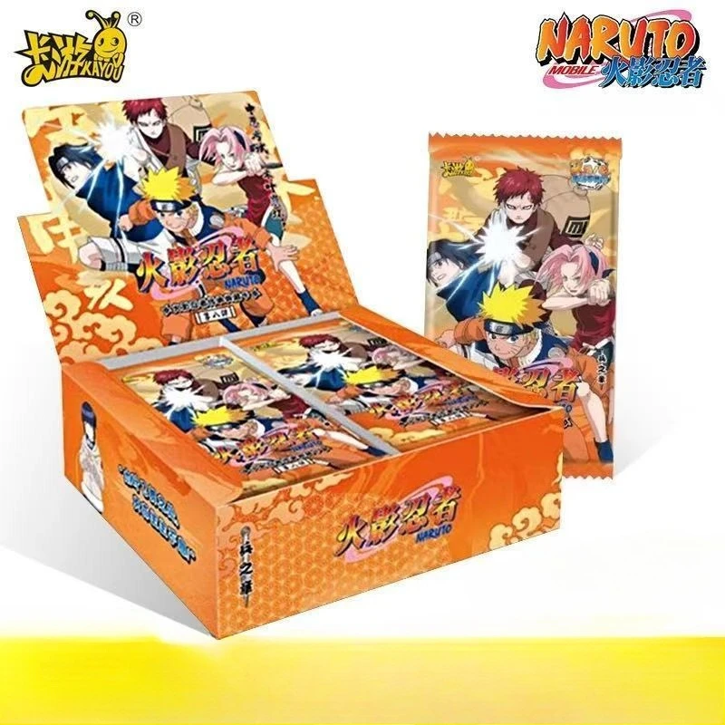 

Оригинальные карты KAYOU Naruto T2W9 T2W8, бустер-бокс, аниме TCG, редкие карты SE BP CR MR, коллекция «Ниндзя: Мир битв», детская игрушка, подарок
