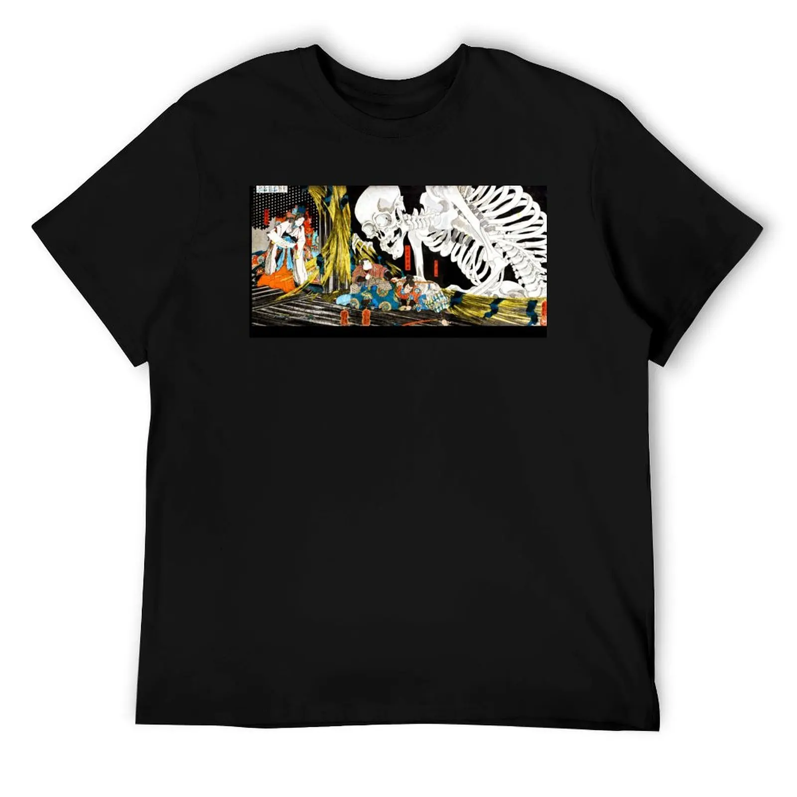 

Utagawa Kuniyoshi Takiyasha The Witch And The Skeleton Spectre T-Shirt anime tshirt t shirts for man graphic vintage T-Shirt