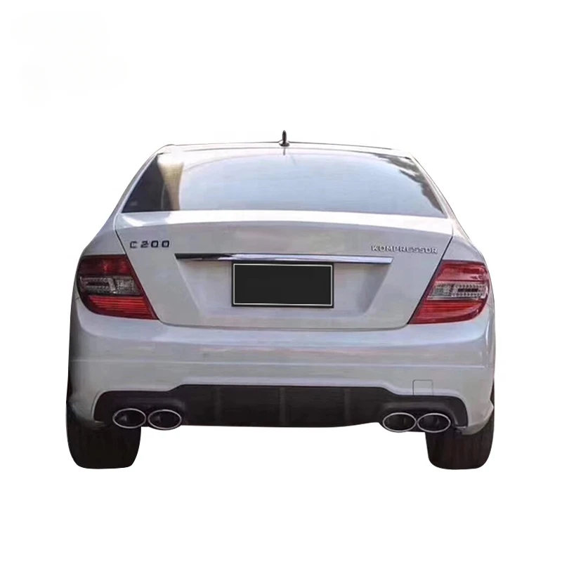 Hot Selling for 2011-2014 Benz W204 Upgrade C63 Amg Car Bumper Include Front Bumper Rear Bumper Side Skirts