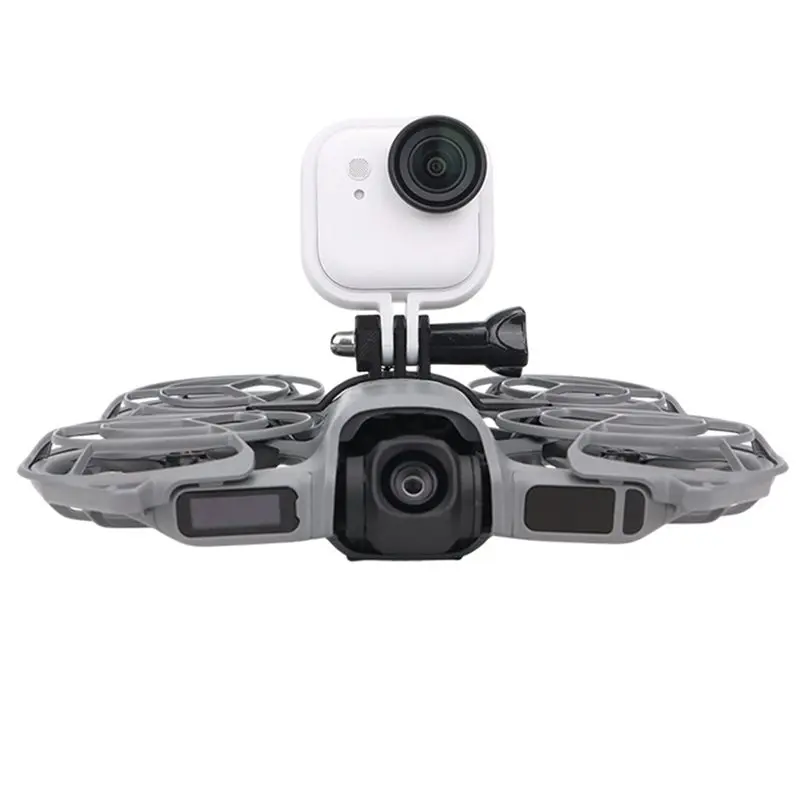 For DJI NEO 2 Top Extension Mount Extension Mount Holder For Go Ultra Action Camera Mount