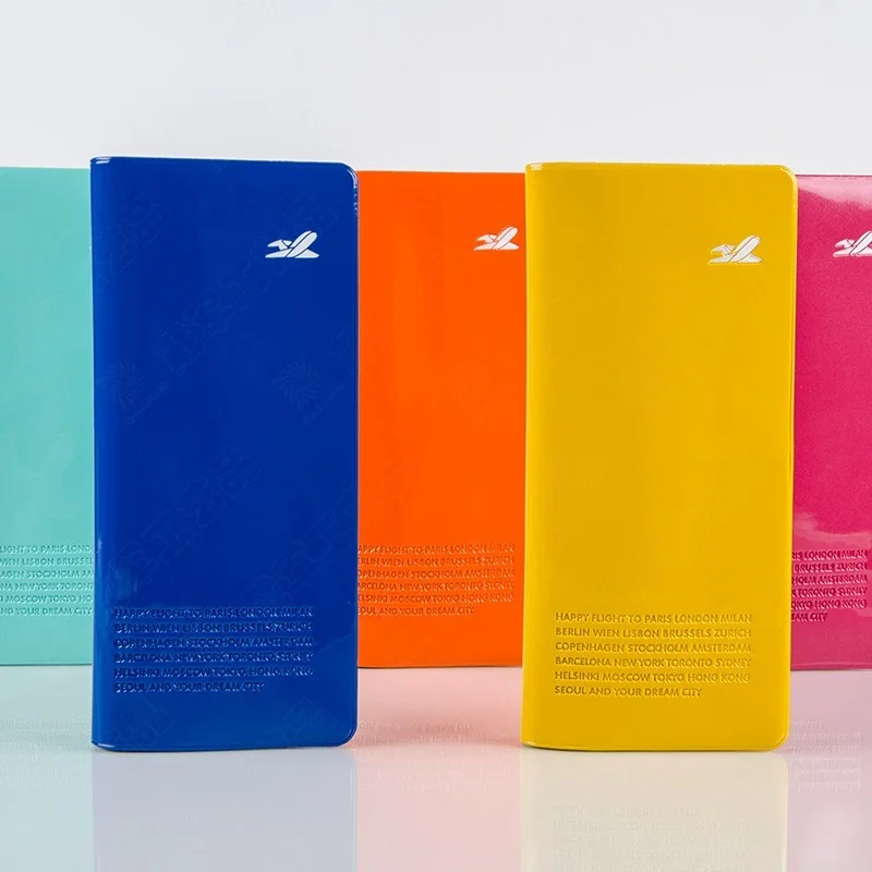 Travel Accessories Fashion Passport Bag Holder With ID Credit Card Slots For Women Men Portable Business Passport Document