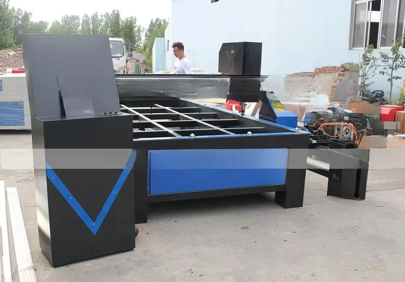 China 4 Axis Tube Pipe Plasma Welding Cutting Machine Cutter with air Compressor
