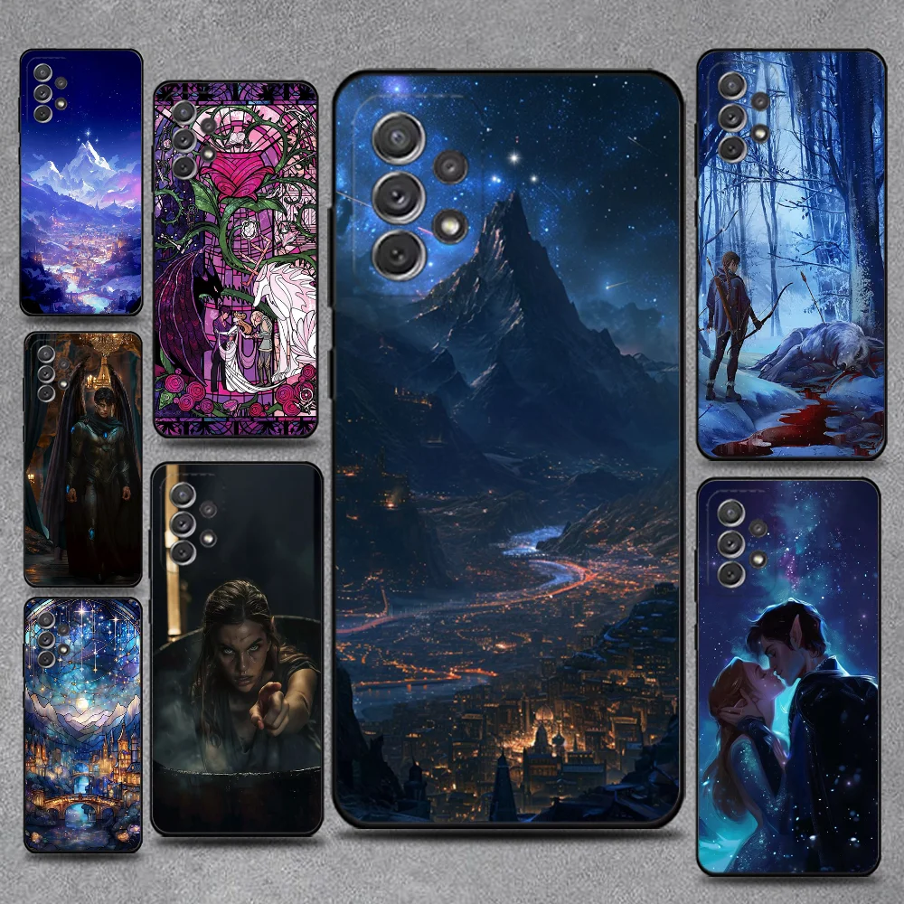 

Acotar A Court of Mist and Fury Phone Case For Samsung S25,S24,S21,S22,S23,S30,Ultra,S20,Plus,Fe,Lite,Note,10,9,5G Black Cover