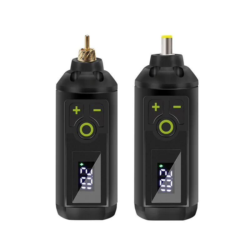 5-12V RCA DC Wireless Tattoo Power Supply for Tattoo Body Art 1200mAh