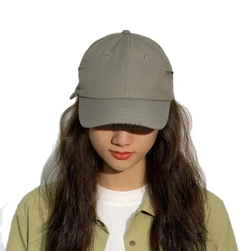 New Summer Quick Dry Breathable Soft Top Hat Men Outdoor Sports Fishing Mountaineering Hiking Hat Women