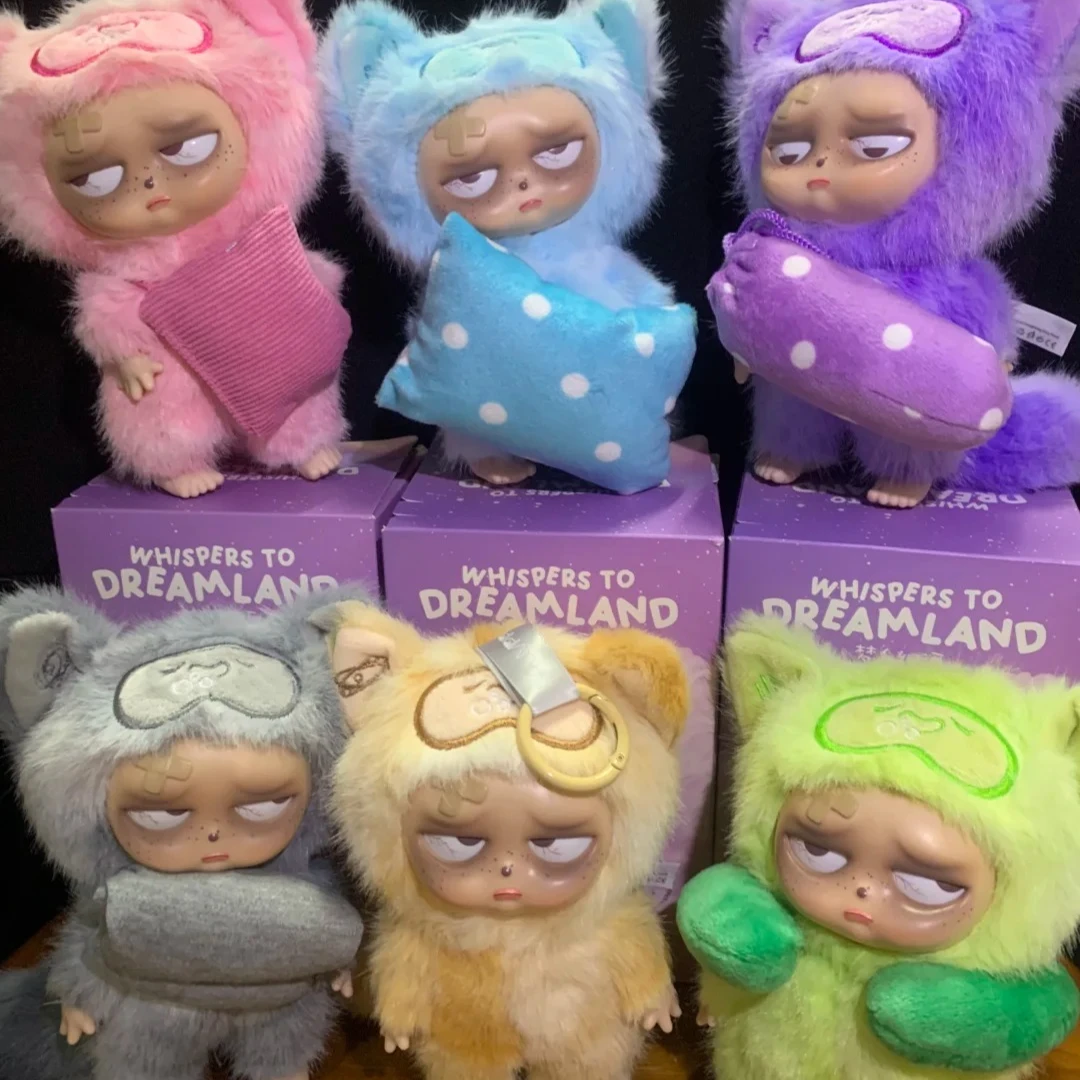 

Grumpipi без снаряжения Rampage Kid Series 2, виниловый и плюшевый брелок «Шпицы мечты», слепая коробка, сумка с фигурками аниме, подарки-сюрпризы