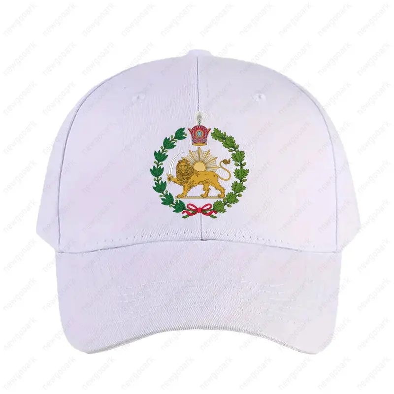 

Кепка с гербом Имперского Ирана, летняя, унисекс, модная повседневная регулируемая бейсболка с принтом для взрослых