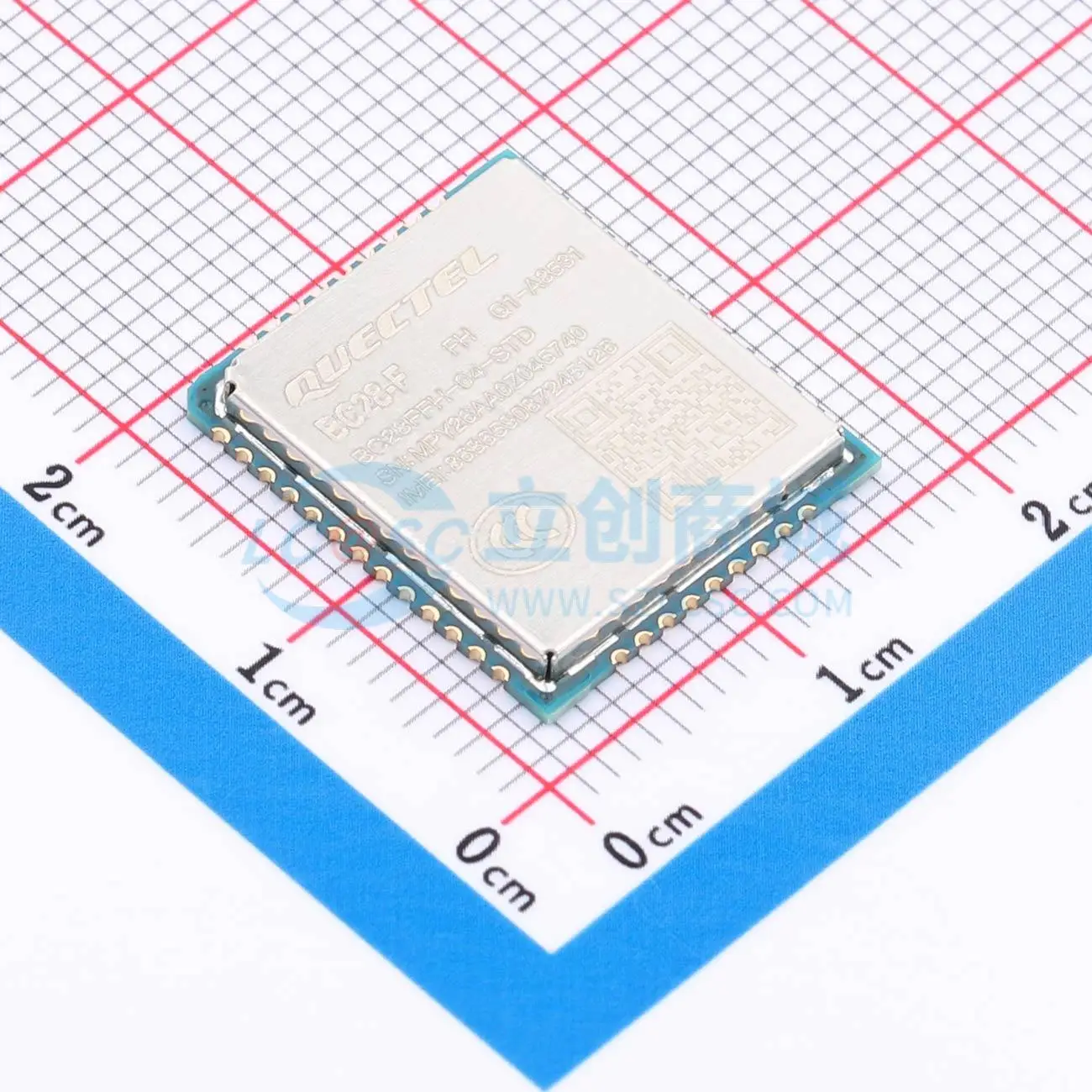 3pcs BC28FFH-04-STD SMD 17.7x15.8mm NB-IoT UART ADC SIM Cellular LTE Wireless Communication Module