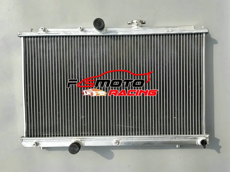 Aluminum Radiator + Fans For Toyota Corolla AE101 4A-FE 7A-FE 1992-1997 1993 1994 1995 1996 MT