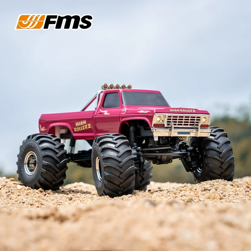 FMS FCX24 1/24 MAX SMASHER V2 Smasher RC 4WD Car simulation Pickup Truck Climbing Vehicle remote control Climbing Car Boy Gift