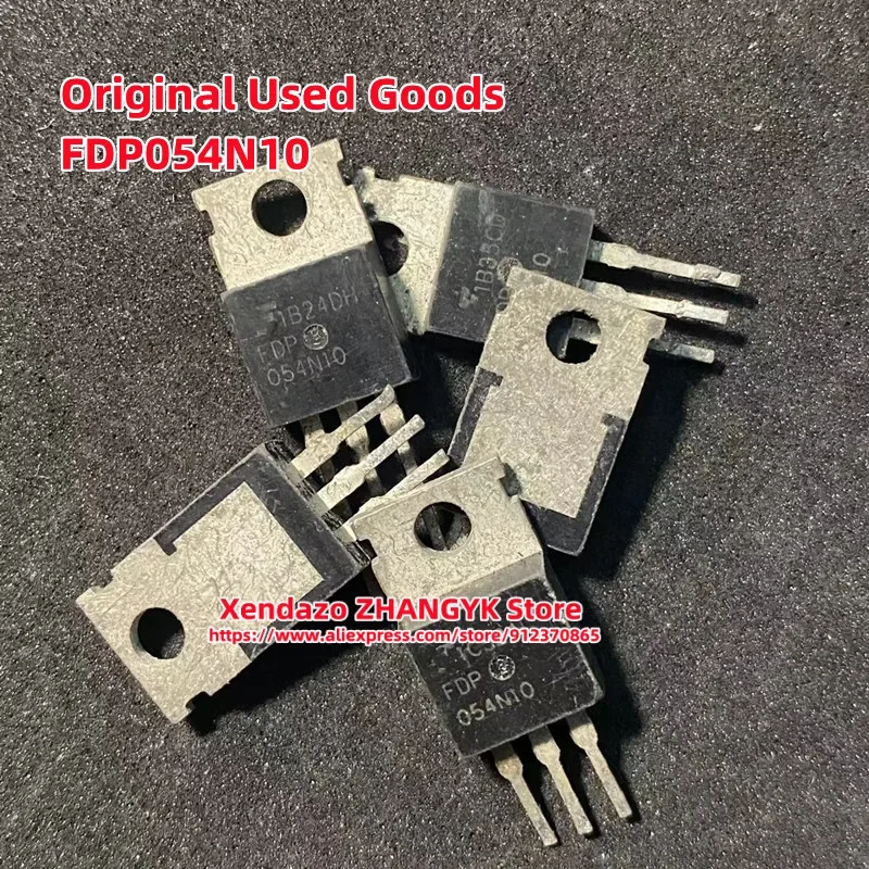 10pcs/lot Original FDP054N10 054N10 TO-220 MOSFET 144A 100V