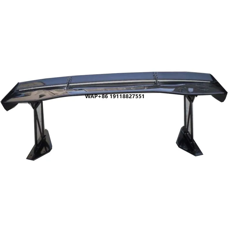 

For 2001-2007 Lancer Evolution Rear Spoiler EVO 7 8 9 Spoiler Legs W/ Aluminum Legs 29cm (1600MM TYPE-5) Carbon Fiber